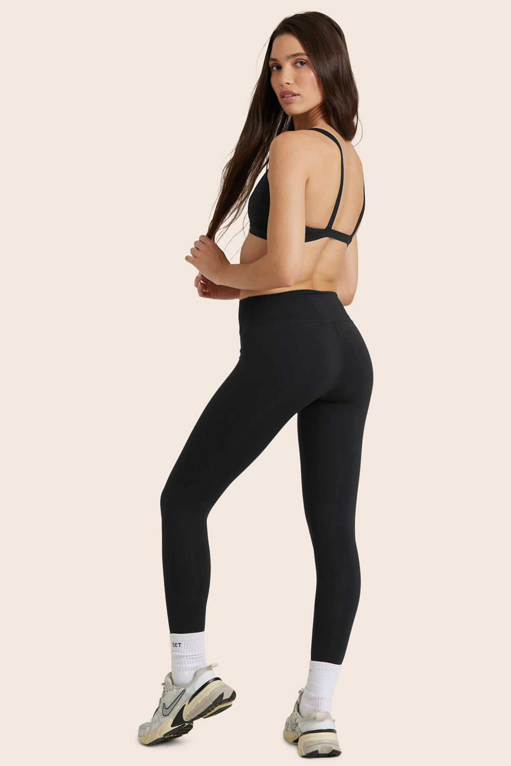 Breathe 1.0 Mid-Rise Leggings - Onyx - Image 3