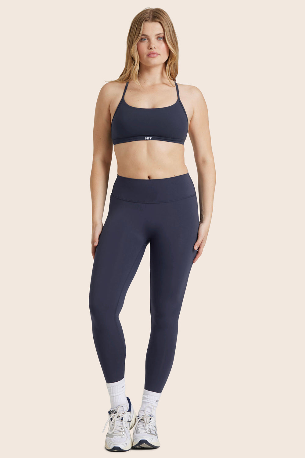 Alternative view of Breathe 1.0 Mid-Rise Leggings - Spades