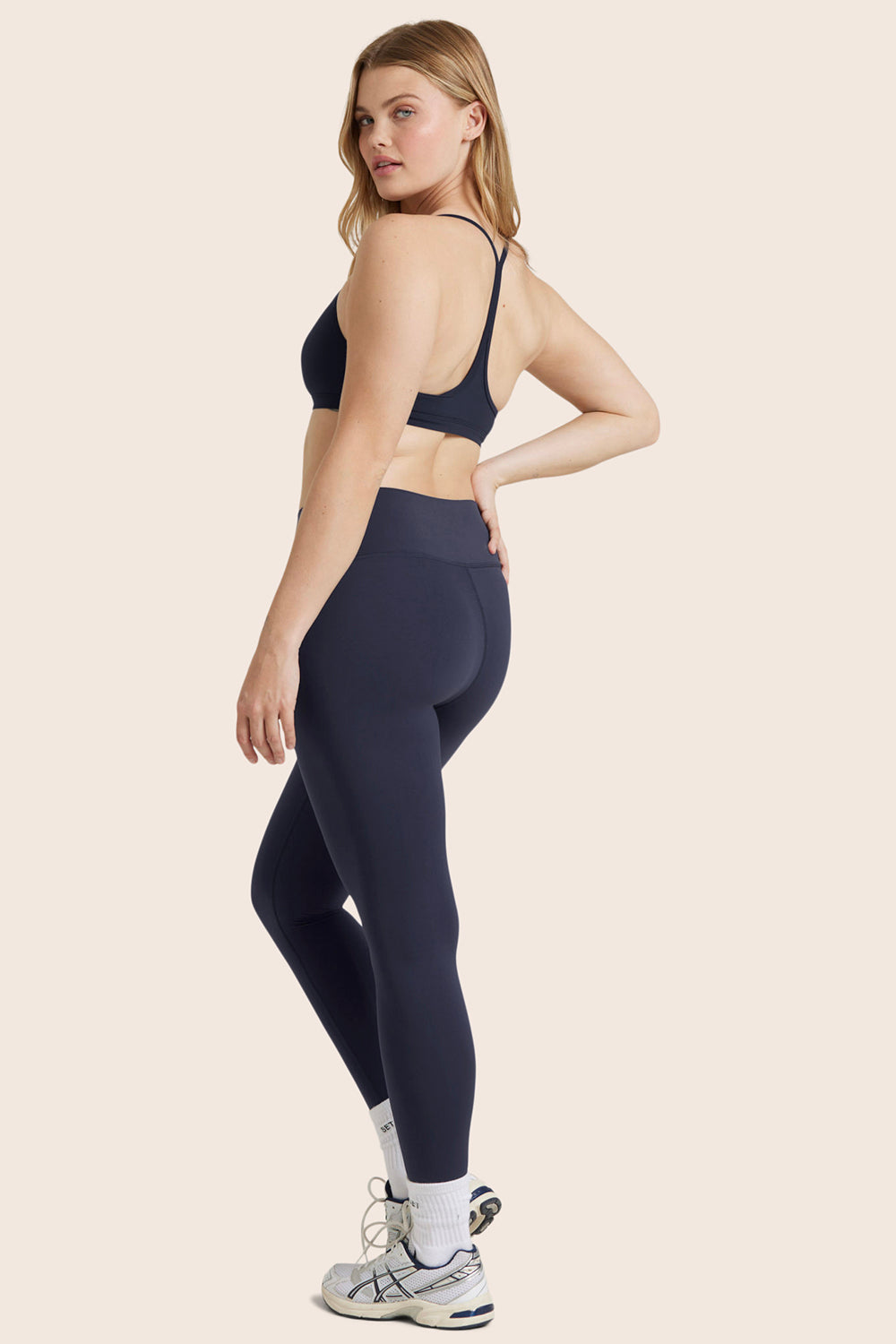 Breathe 1.0 Mid-Rise Leggings - Spades - Image 3