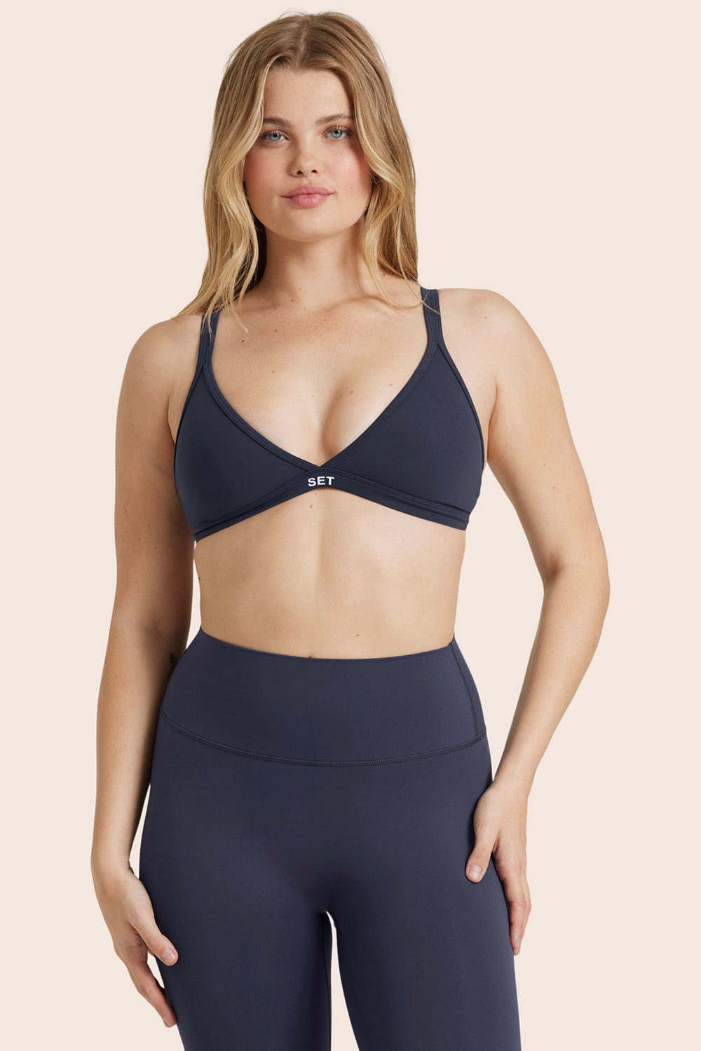 Breathe Triangle Bra - Spades - Image 3