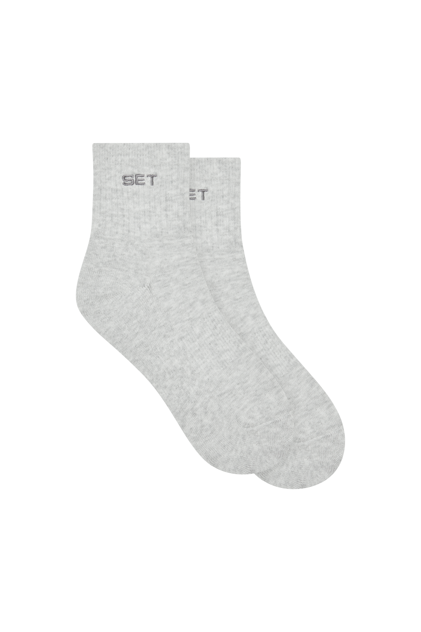 Set Shorty Socks - Heather Grey