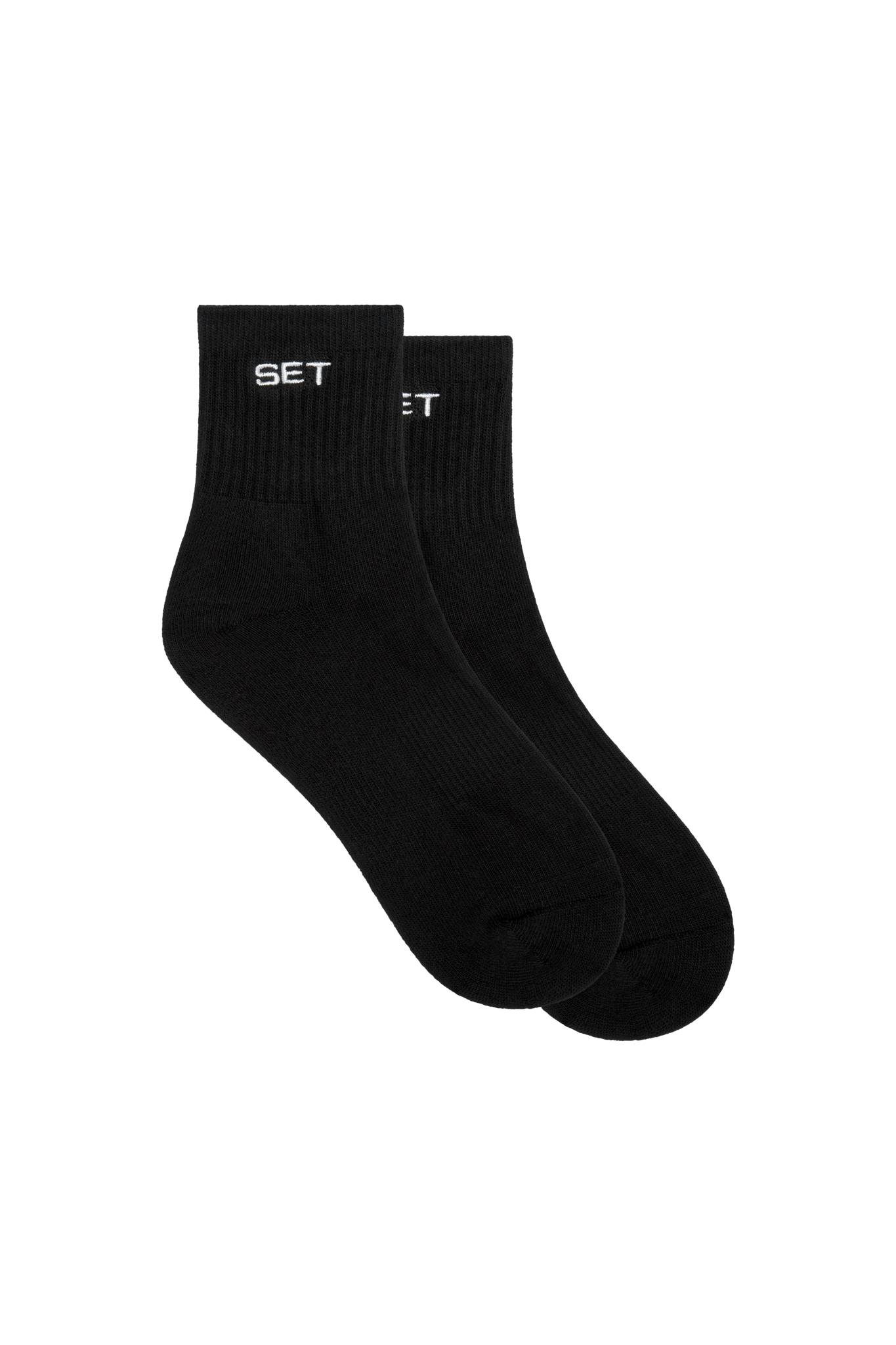 Set Shorty Socks - Onyx/White