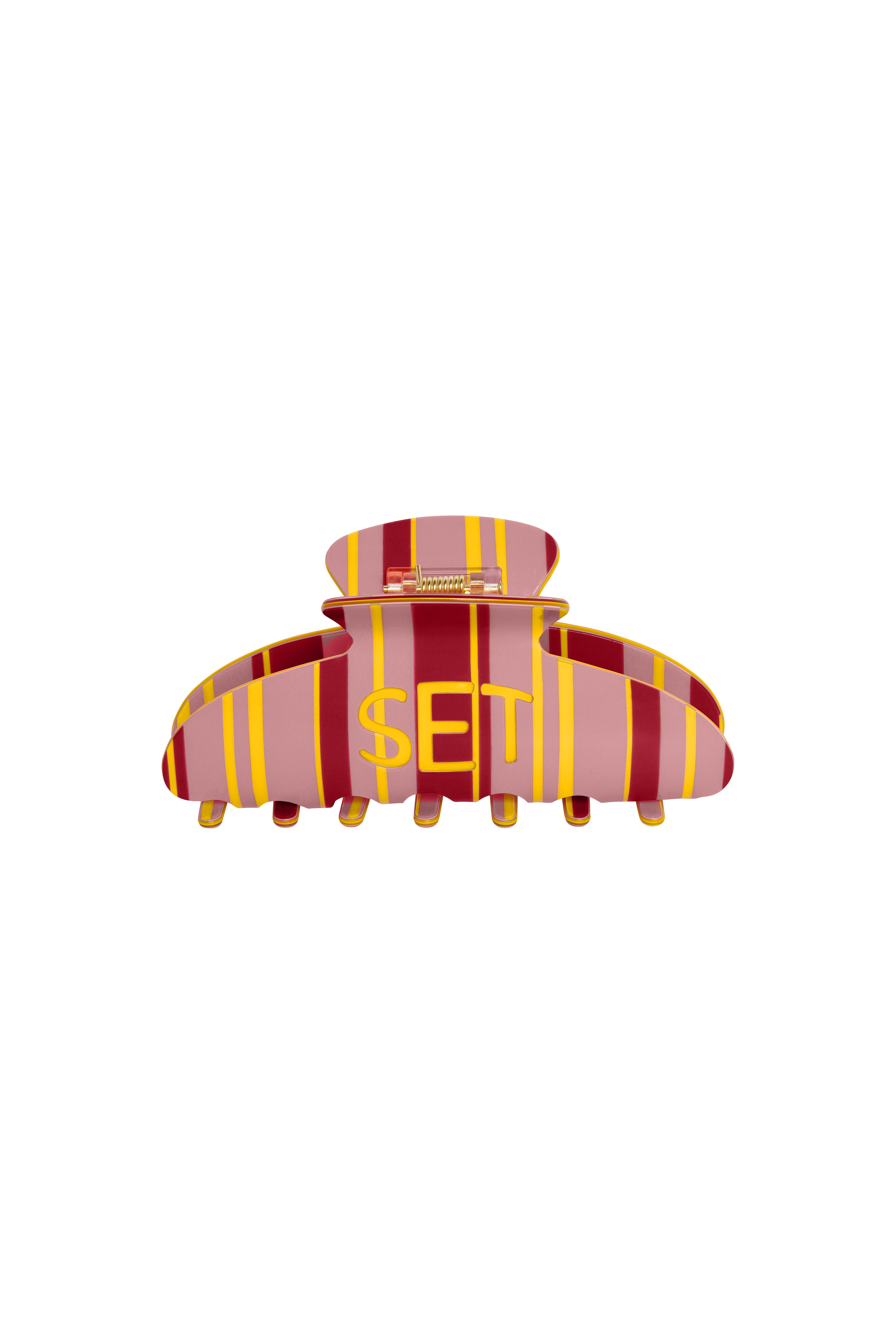 Set Stripe Claw Clip - Sunrise