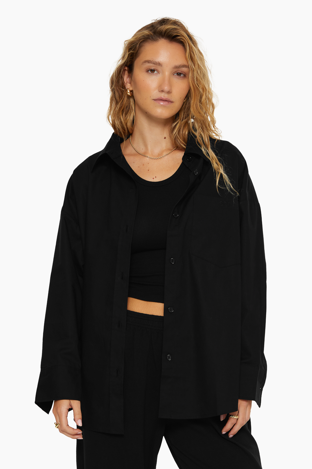 Daily Button Down - Onyx - Image 4