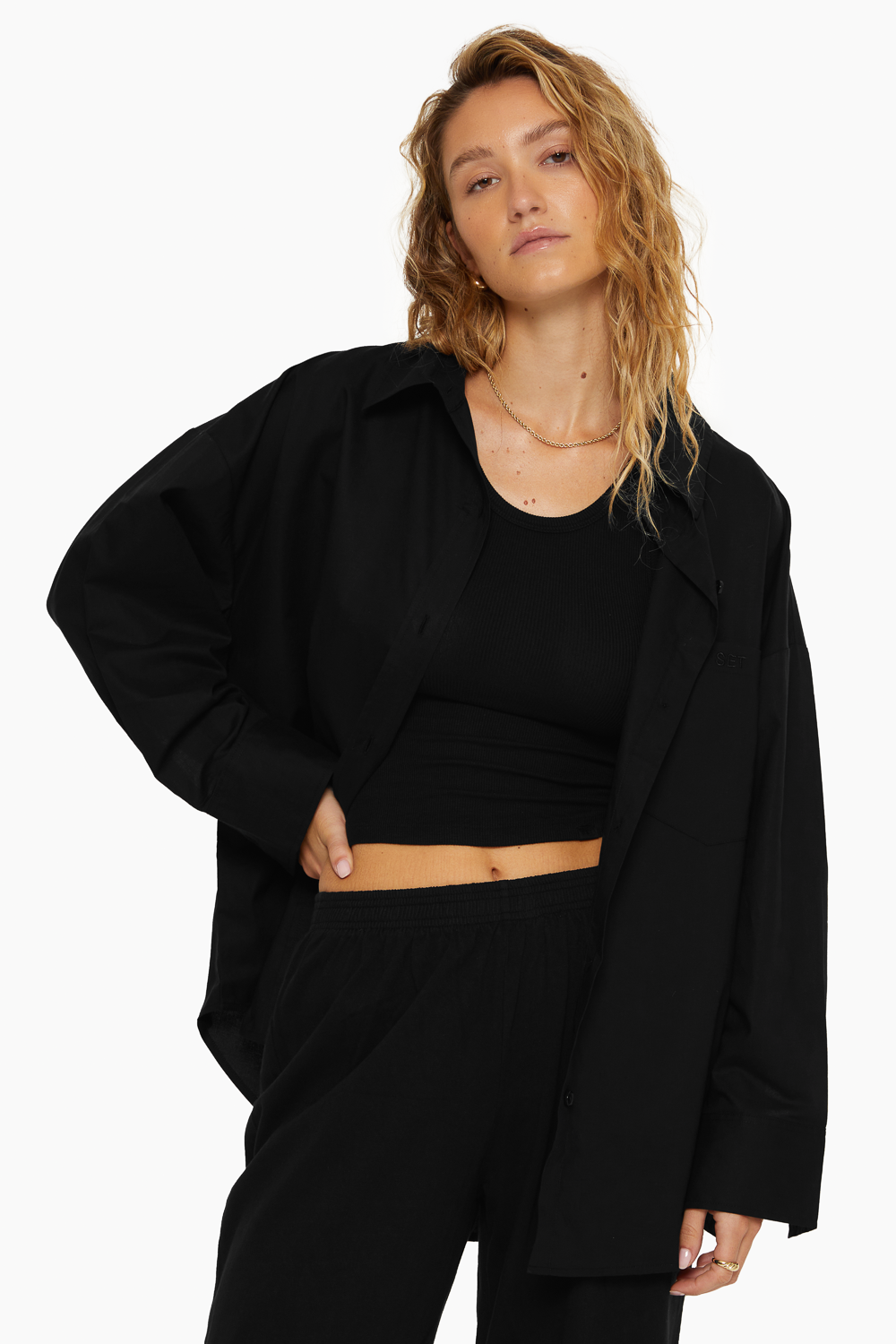 Daily Button Down - Onyx