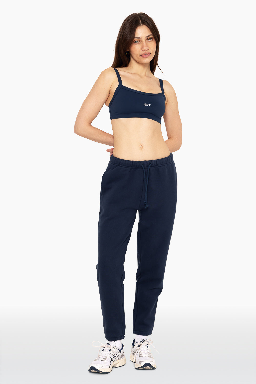 Heavyweight Sweats Drawstring Sweatpants - Oxford - Image 2