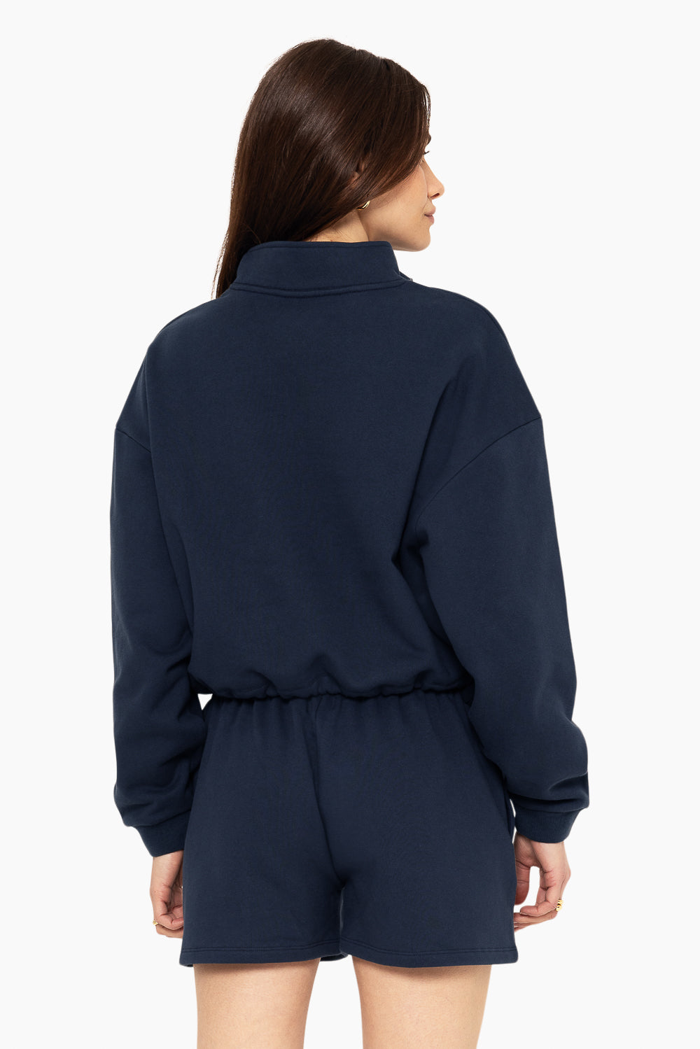 Heavyweight Sweats Half Zip - Oxford - Image 2