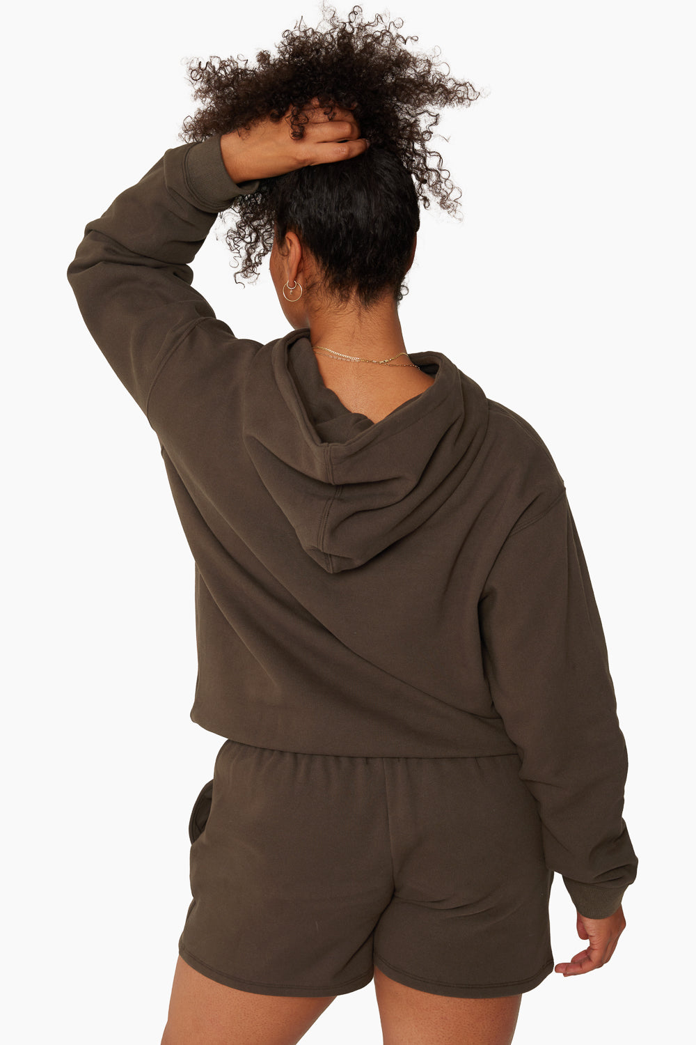 Heavyweight Sweats Hoodie - Brownstone - Image 2