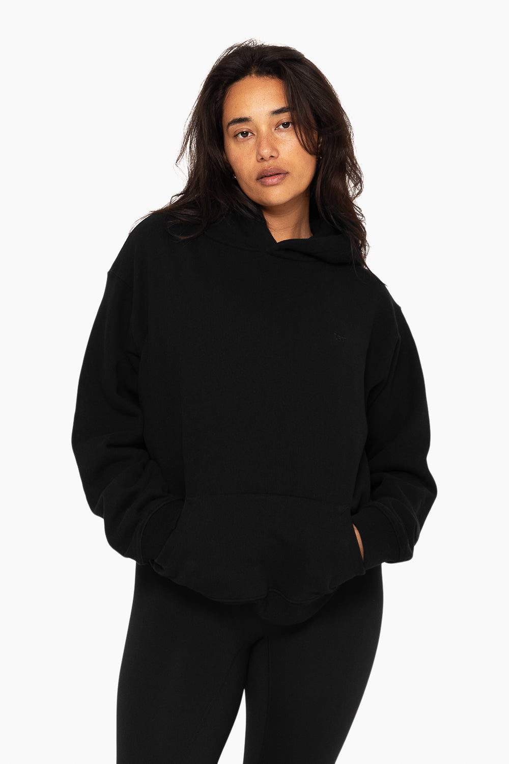 Heavyweight Sweats Hoodie - Onyx - Image 4