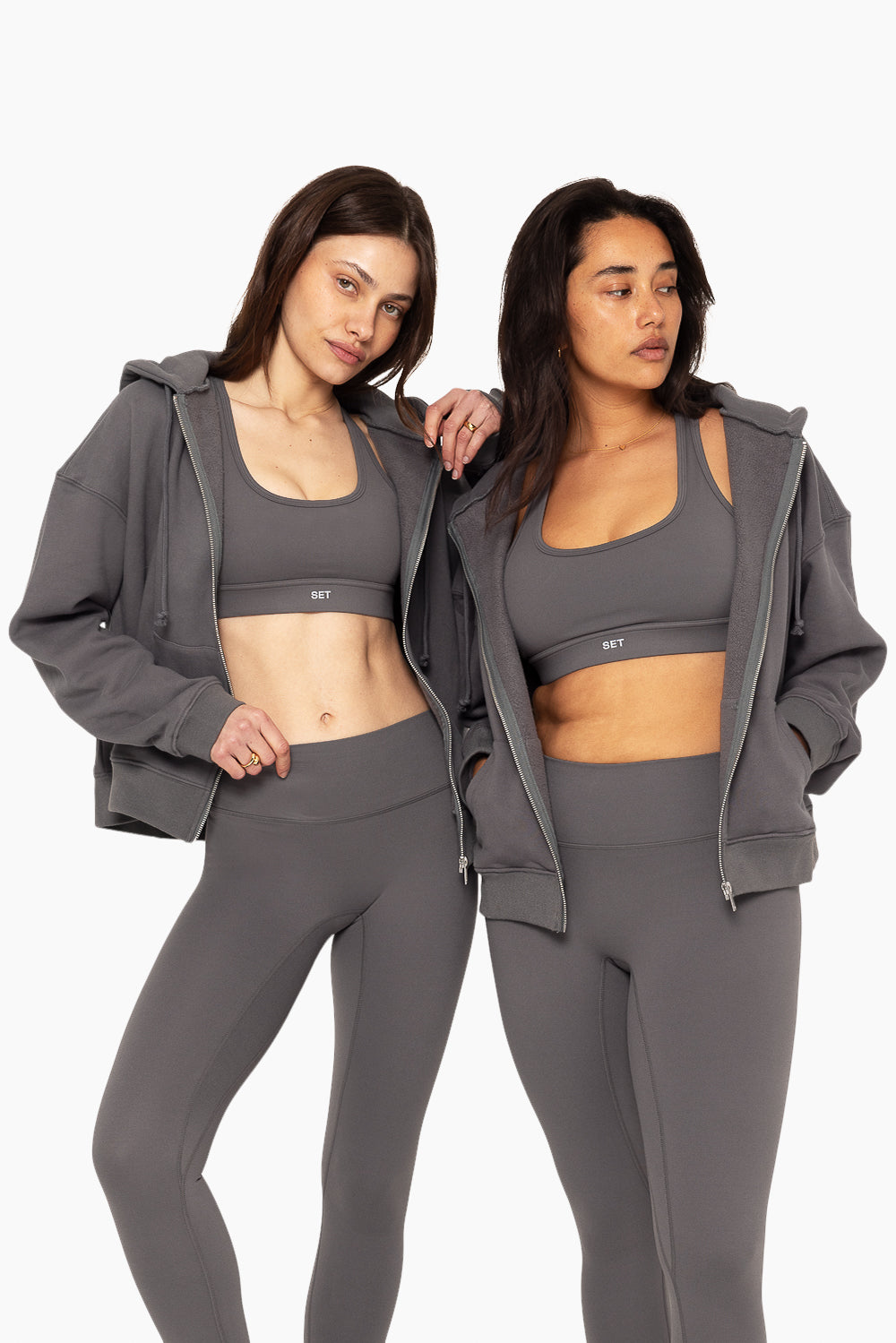 Heavyweight Sweats Zip Hoodie - Graphite - Image 6