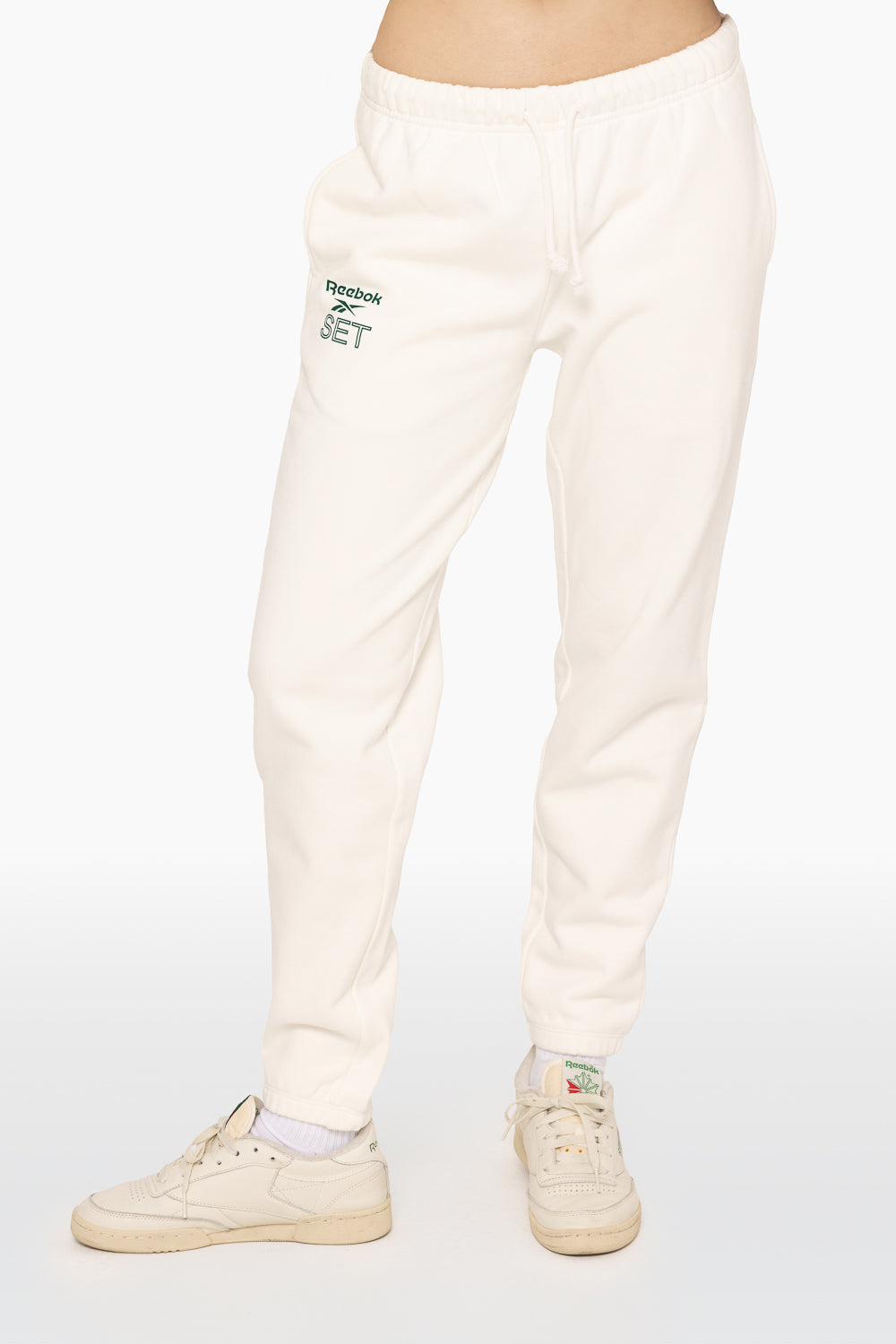 Heavyweight Sweats Reebok X Set Drawstring Sweatpants - Blanc