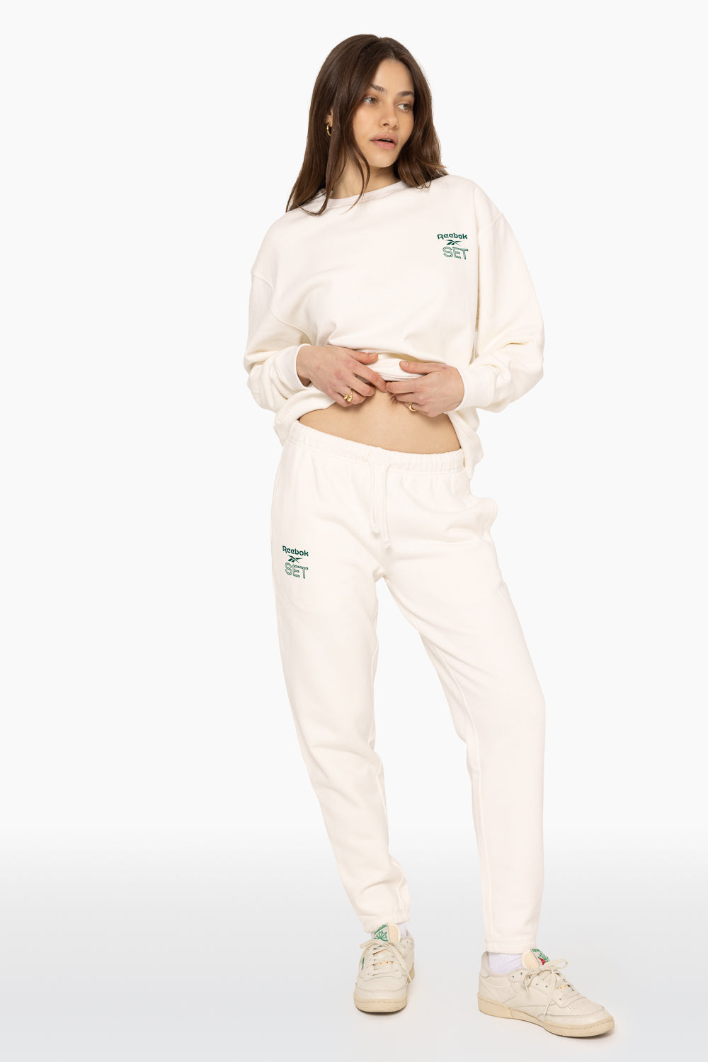 Heavyweight Sweats Reebok X Set Drawstring Sweatpants - Blanc - Image 2