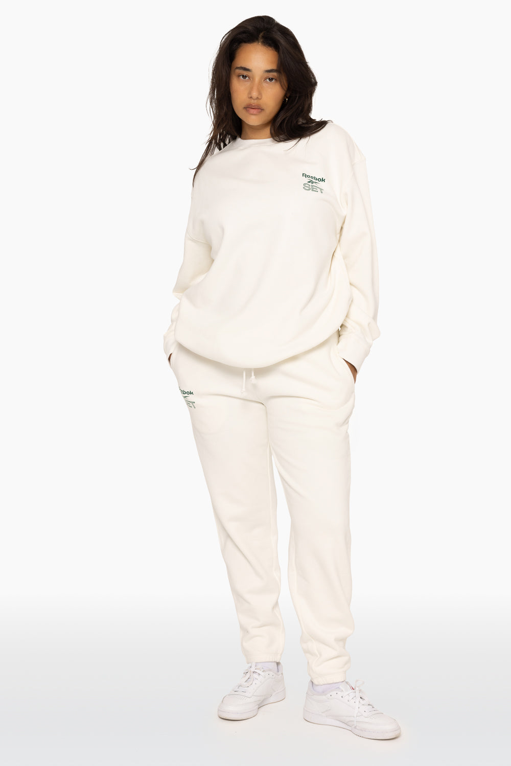 Heavyweight Sweats Reebok X Set Drawstring Sweatpants - Blanc - Image 5
