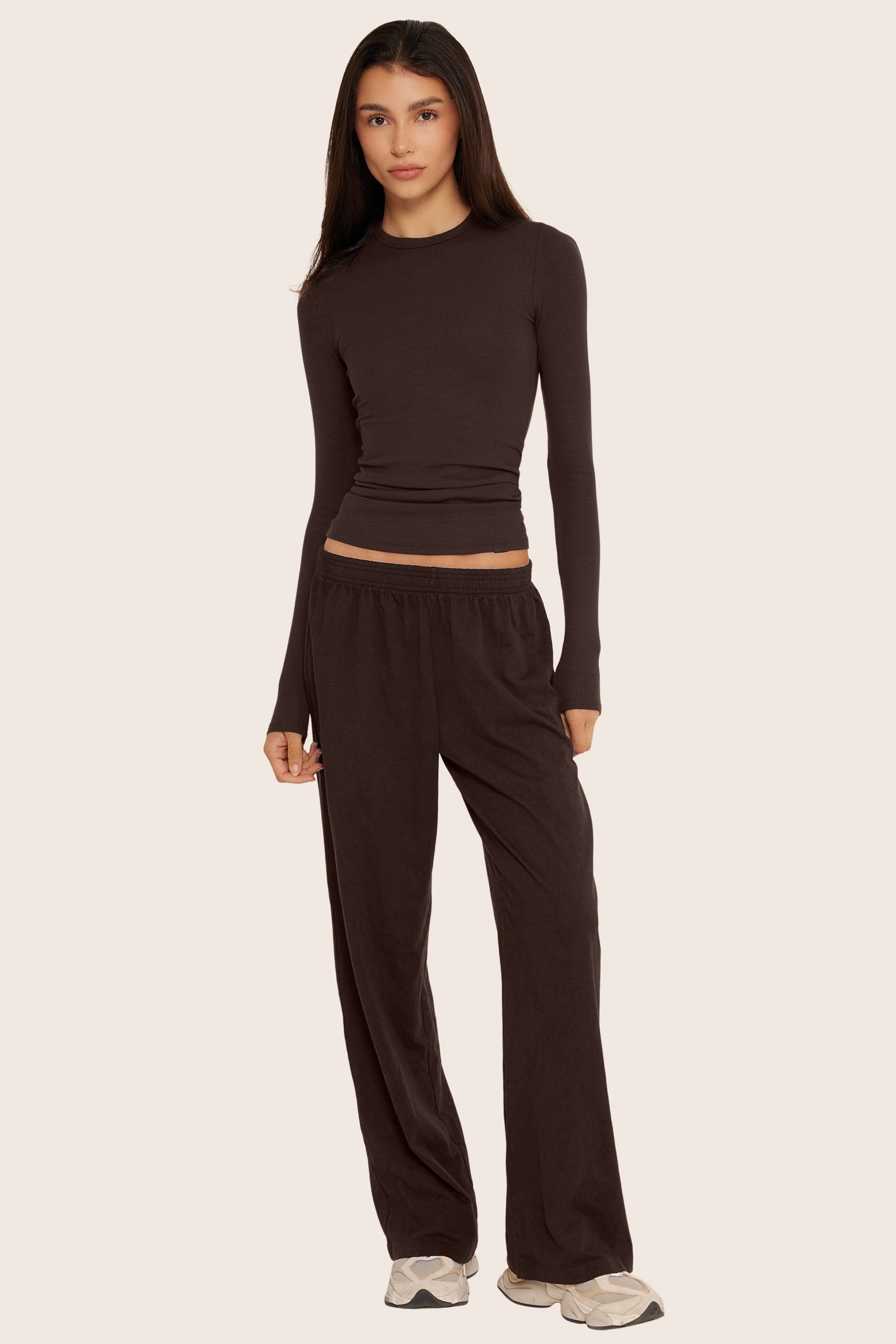 Heavy Cotton Easy Pants 1.0 - Espresso - Image 4