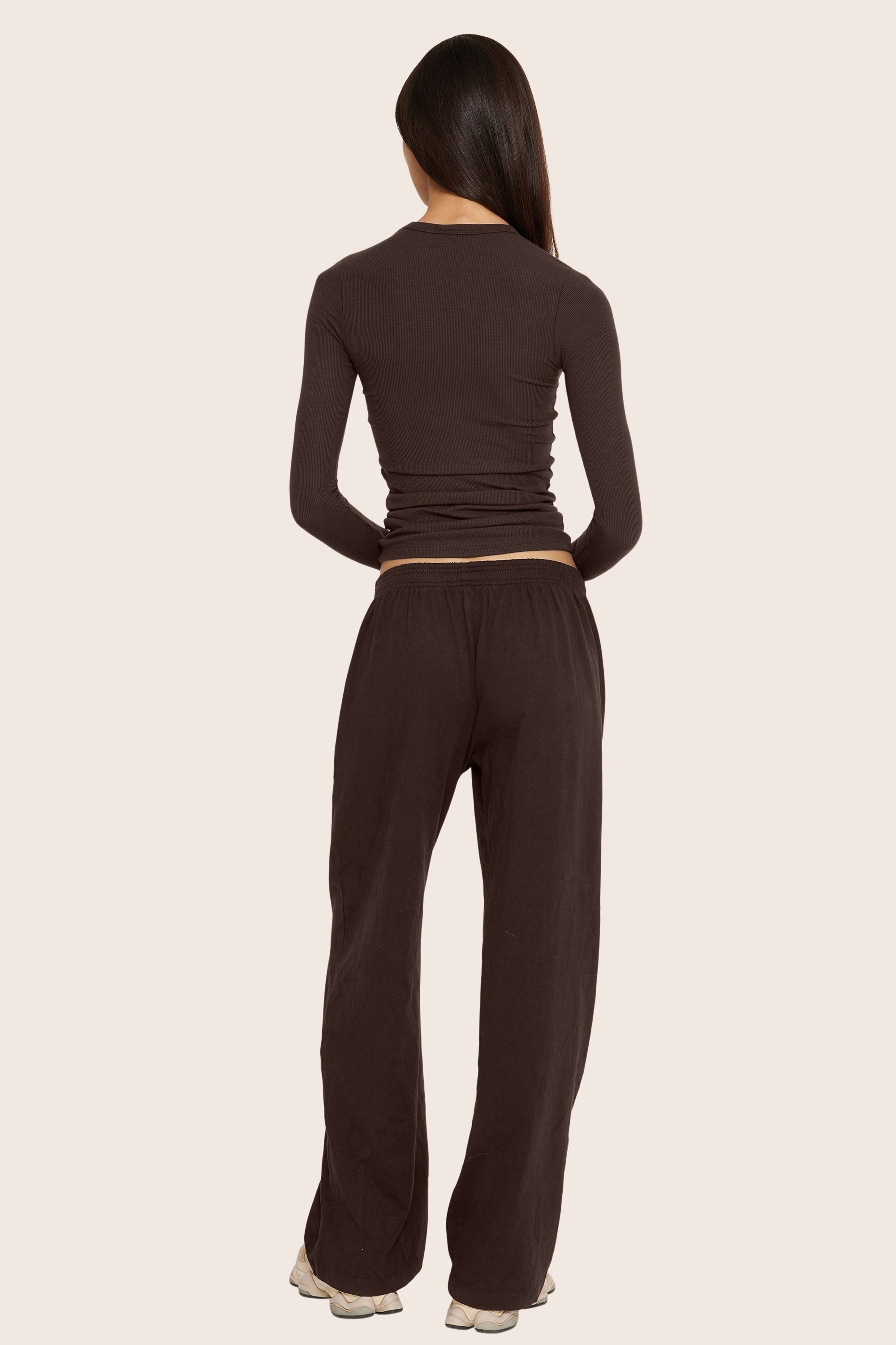 Heavy Cotton Easy Pants 1.0 - Espresso - Image 3