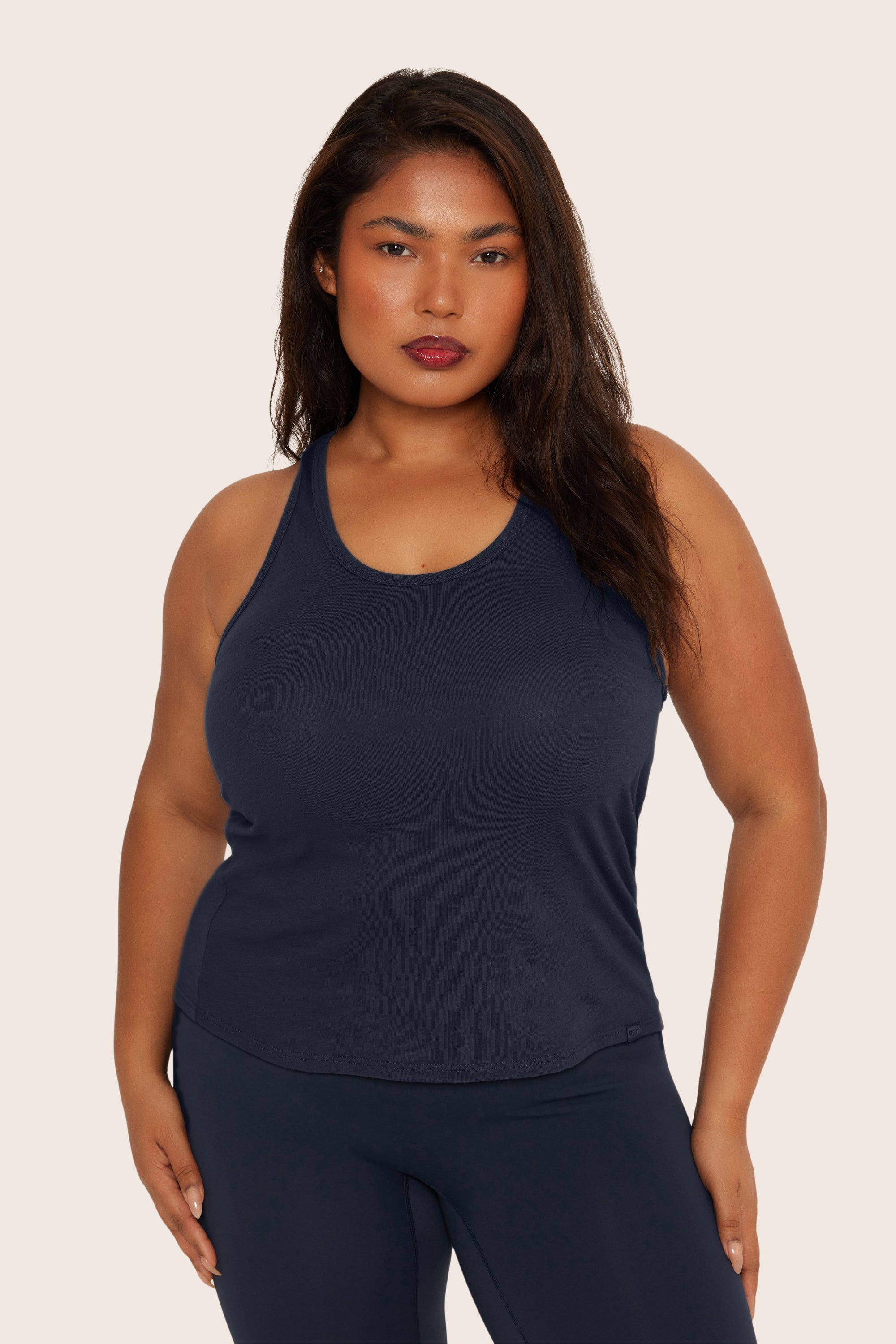 Classic Cotton Daily Racer Tank - Oxford